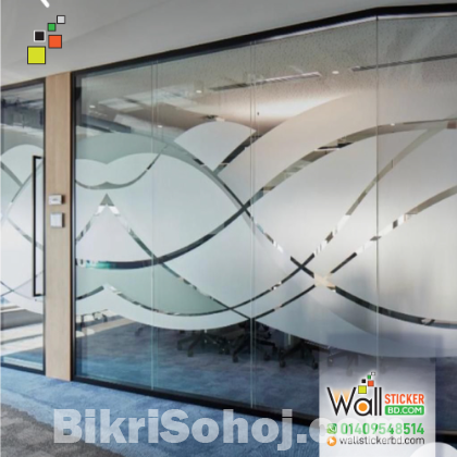 Glass Door Stickers for Office